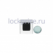 Картинка Упор дверной напольный COLOMBO LC112-CM матовый хром  